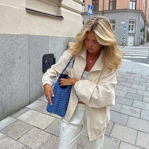 Djerf Avenue Cotton On The Go Jacket Cream S